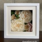 芍薬、薔薇のウェディングブーケからお作り