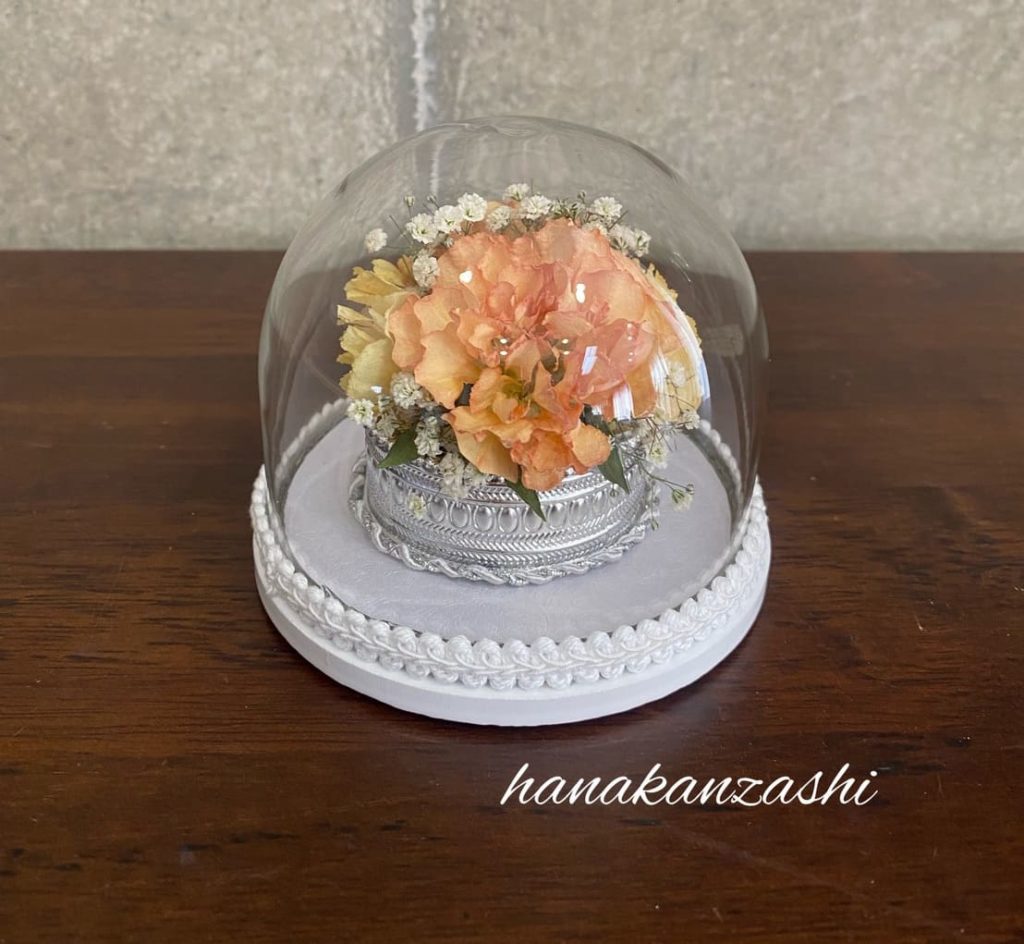 2026年3月の実績、小さな半球ドームで花を残す